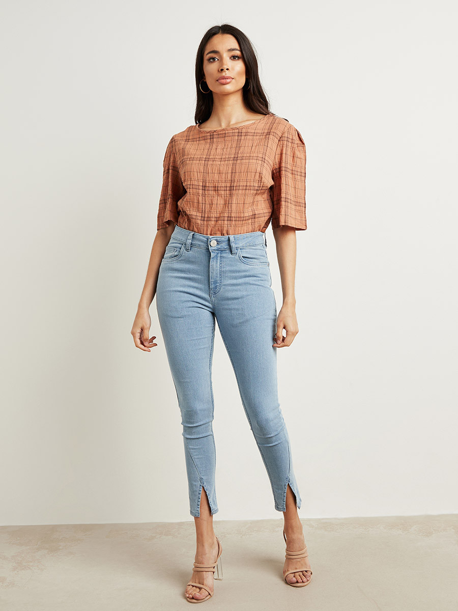 بلوزة مطبوعة بقصة واسعة من ستايلي-women-clothing-shirtsandblouses-blouses-image-2