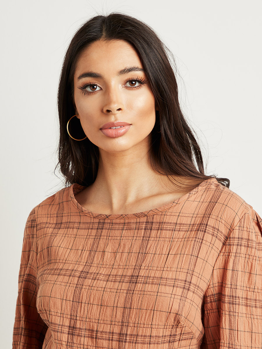 بلوزة مطبوعة بقصة واسعة من ستايلي-women-clothing-shirtsandblouses-blouses-image-4