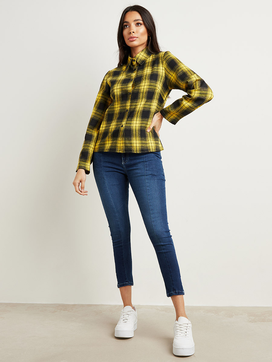 قميص مطبوع بأكمام طويلة من ستايلي-women-clothing-shirtsandblouses-blouses-image-2