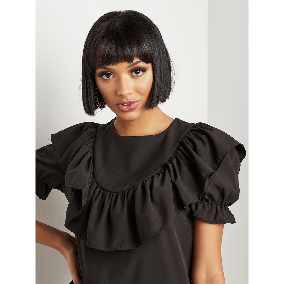 Styli Extreme Frill Puff Sleeves Top-women-clothing-shirtsandblouses-blouses-image-3