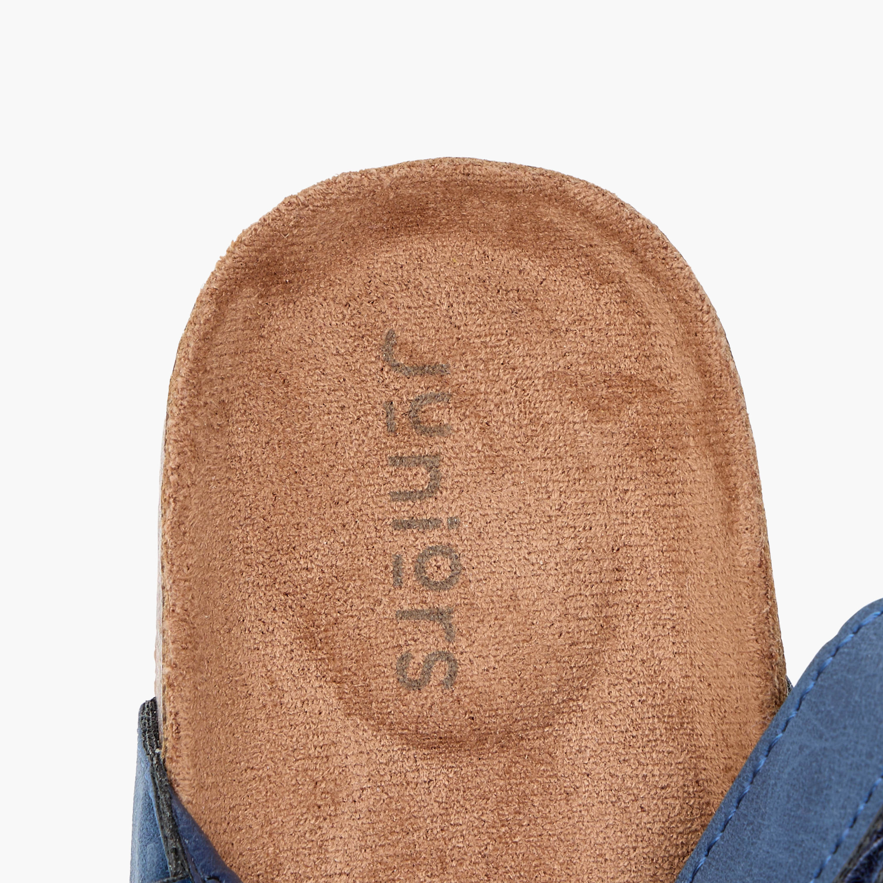 Juniors Solid Strappy Sandals with Hook and Loop Closure-boys-shoes-sandals-image-5