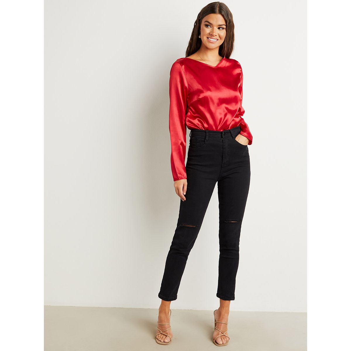 بلوزة بأكمام طويلة-women-clothing-shirtsandblouses-blouses-image-2
