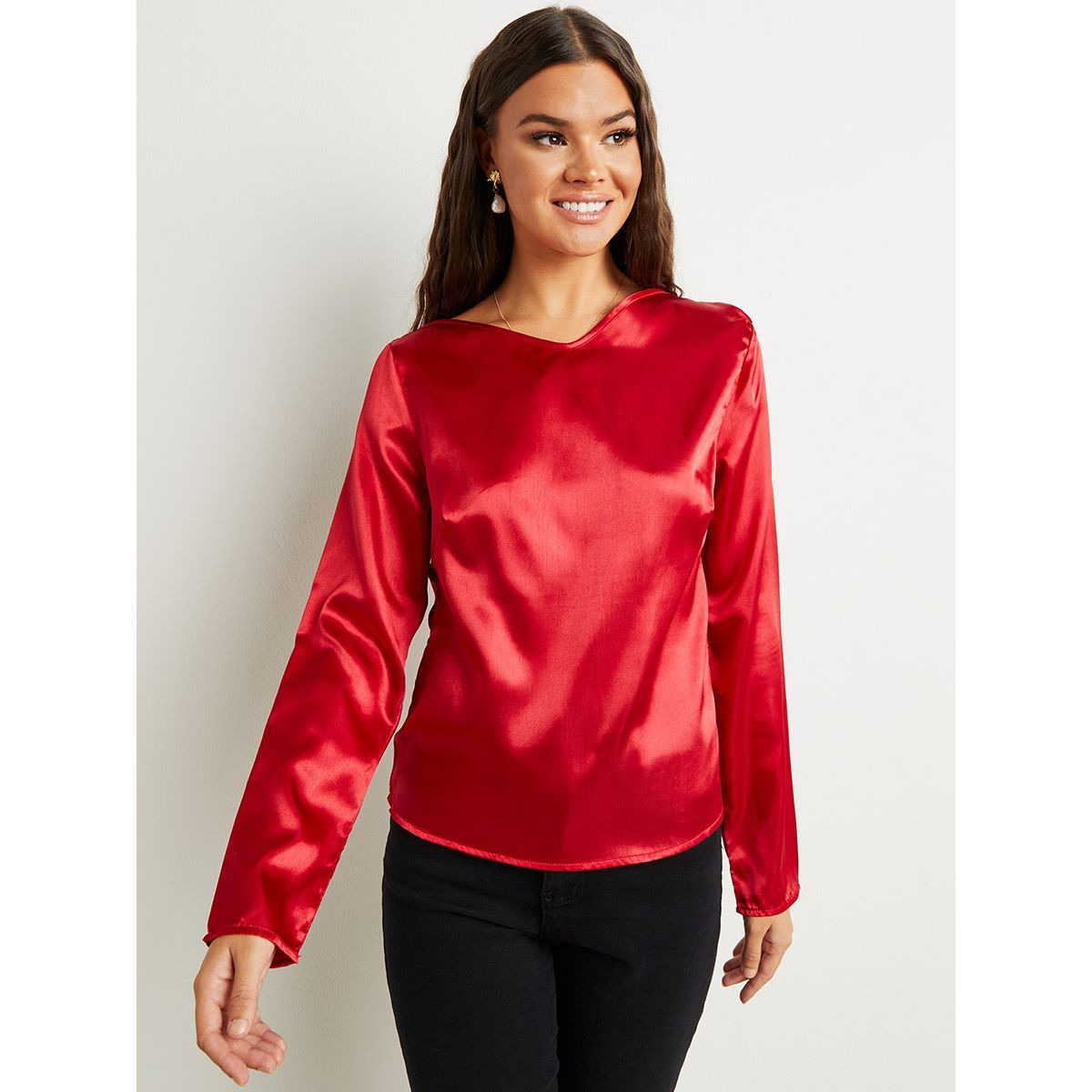 بلوزة بأكمام طويلة-women-clothing-shirtsandblouses-blouses-image-3