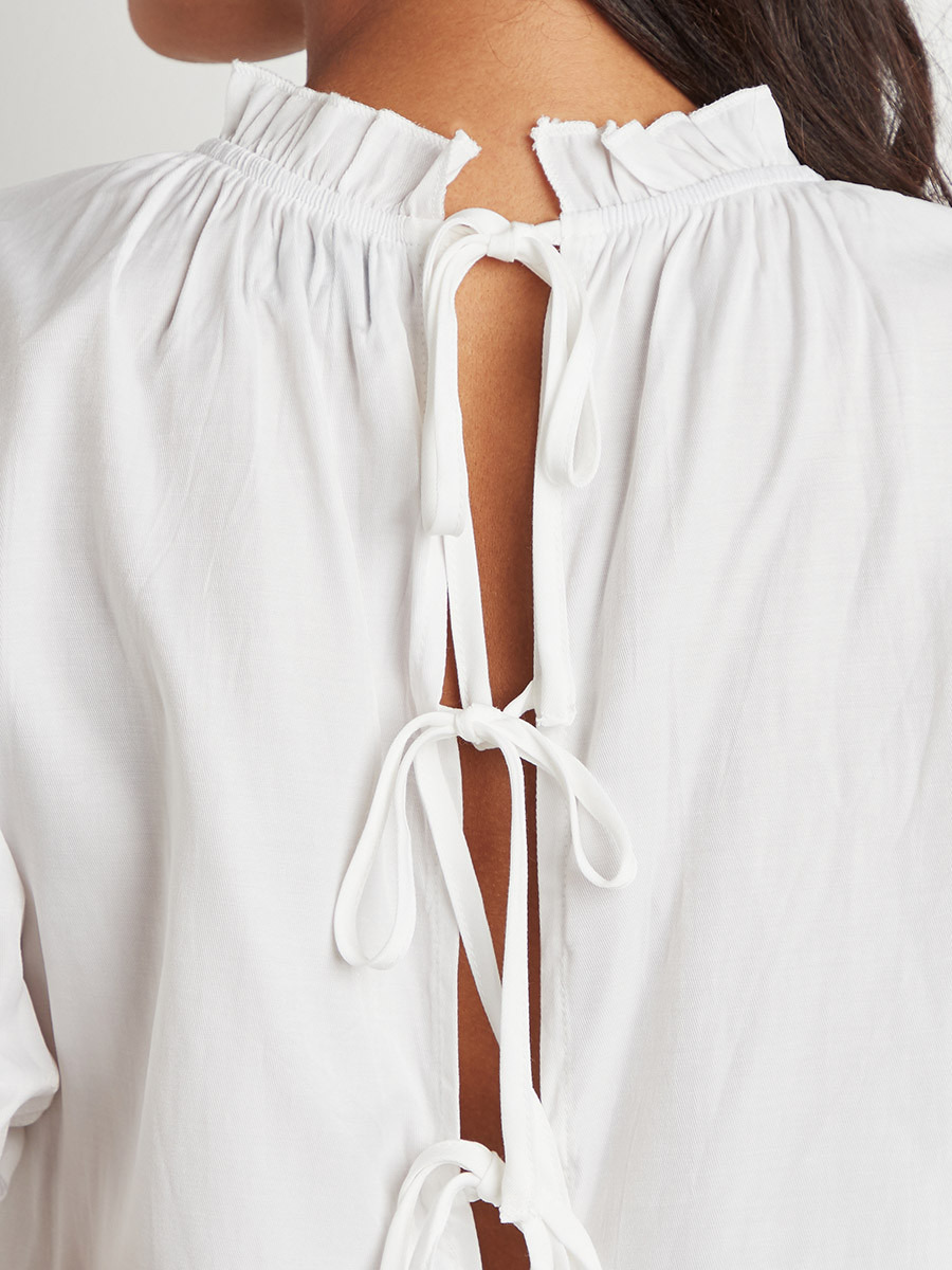 بلوزة بتفاصيل خلفية وأكمام قصيرة من ستايلي-women-clothing-shirtsandblouses-blouses-image-5