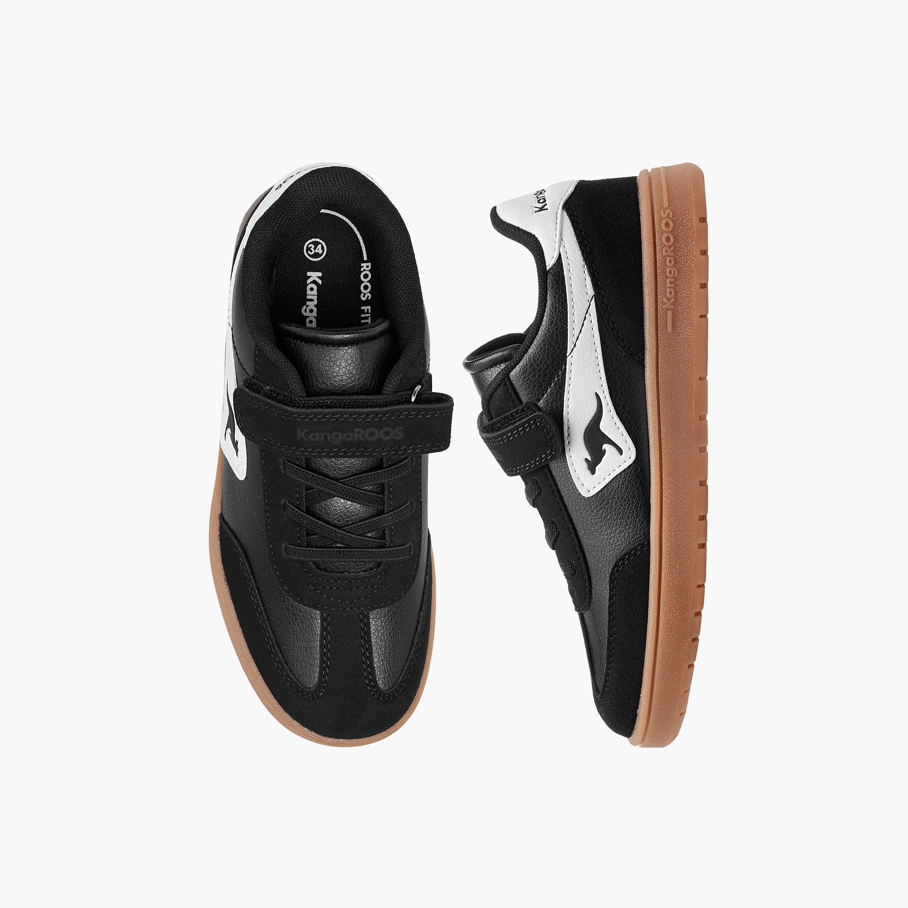 حذاء سنيكرز متعدد التصاميم بشريط إغلاق لاصق للأولاد من كانجاروز-boys-shoes-sneakers-image-6