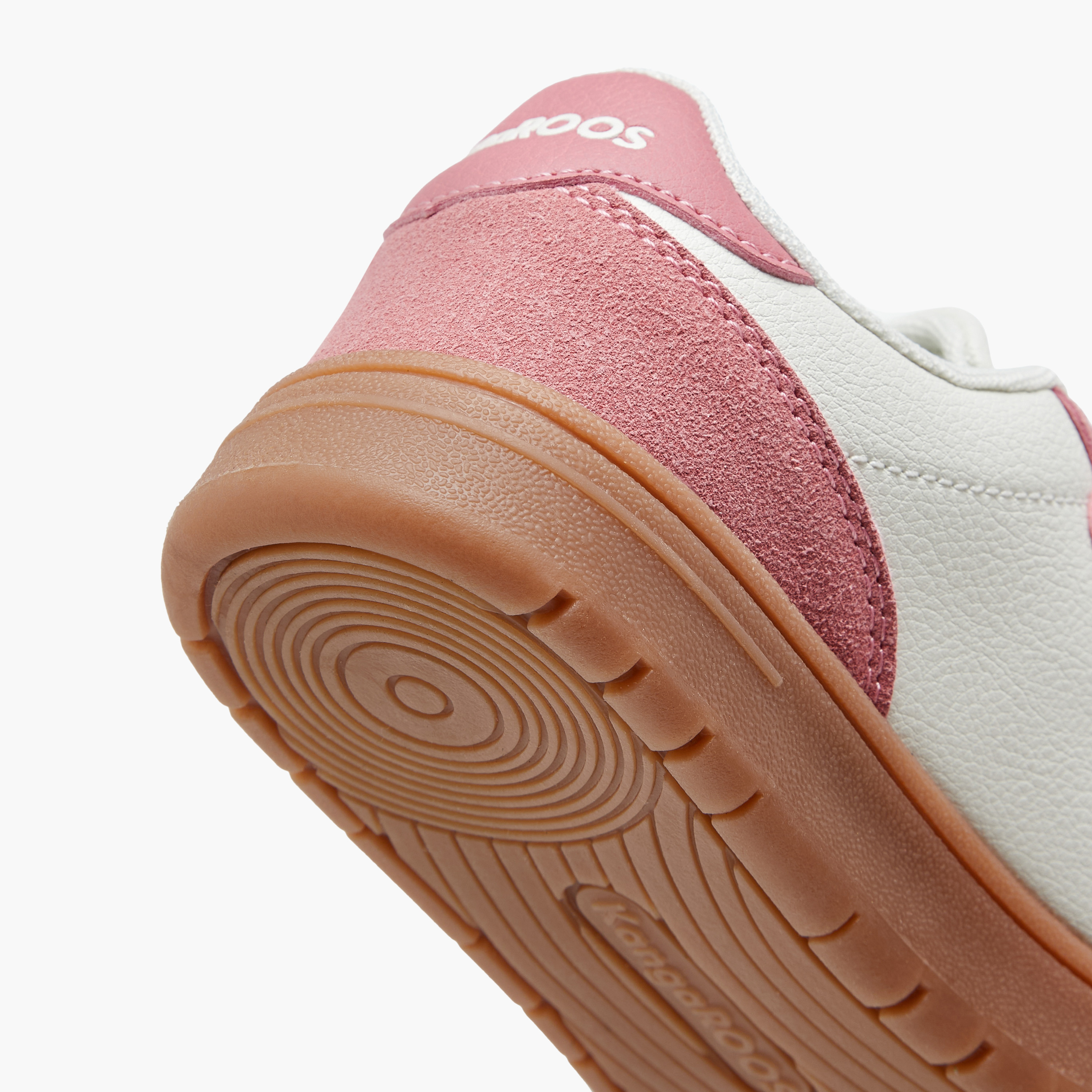 KangaROOS Girls' Panelled Sneakers with Hook and Loop Closure-girls-shoes-sneakers-image-5