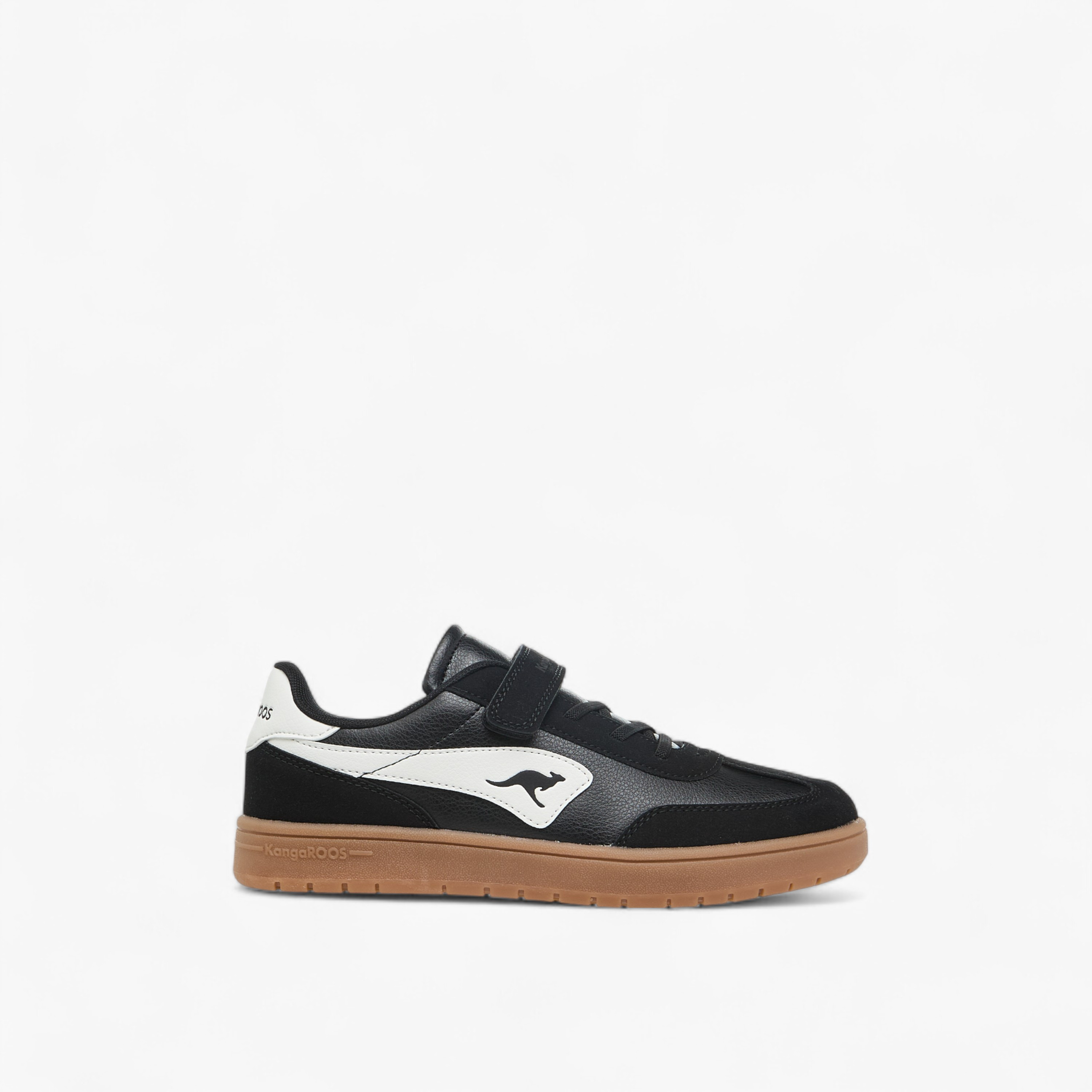 KangaROOS Women's Panelled Sneakers with Hook and Loop Closure-women-shoes-sneakers-image-3