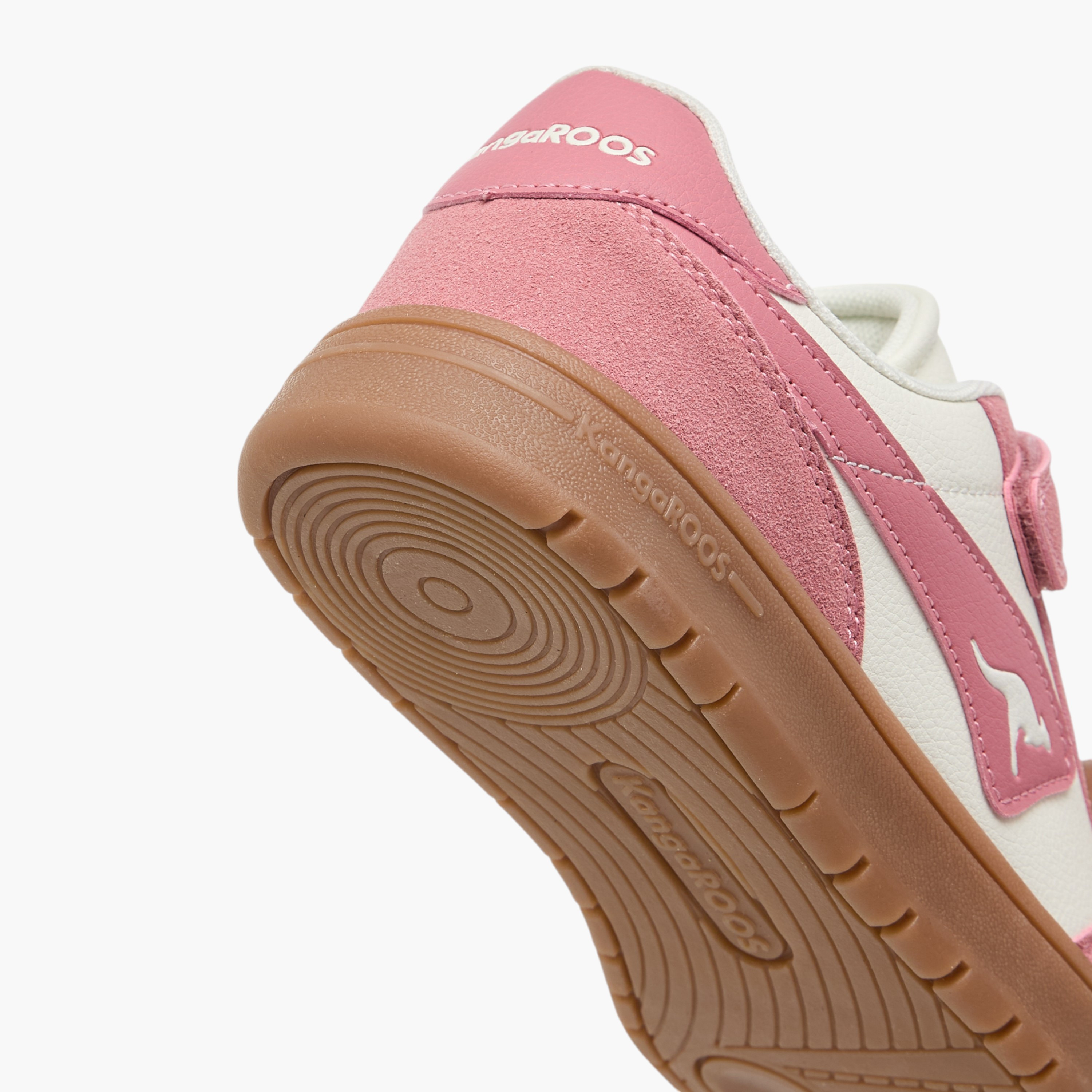 KangaROOS Women's Panelled Sneakers with Hook and Loop Closure-women-shoes-sneakers-image-5