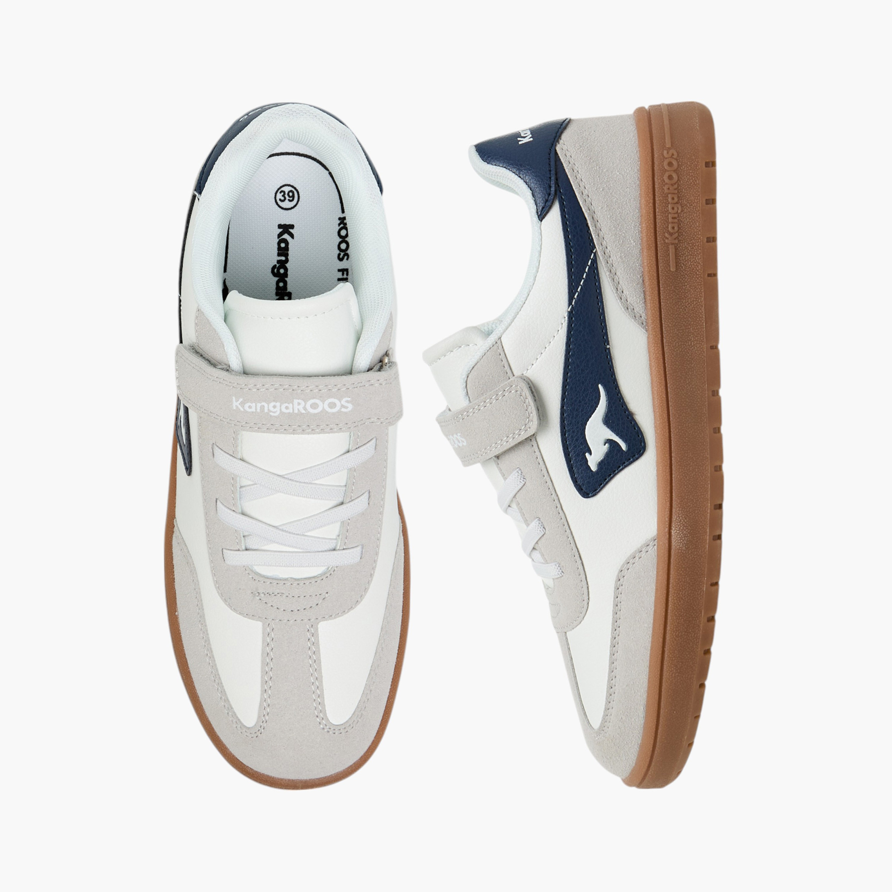 حذاء سنيكرز بشريط إغلاق لاصق للنساء من كانجاروس-women-shoes-sneakers-image-1