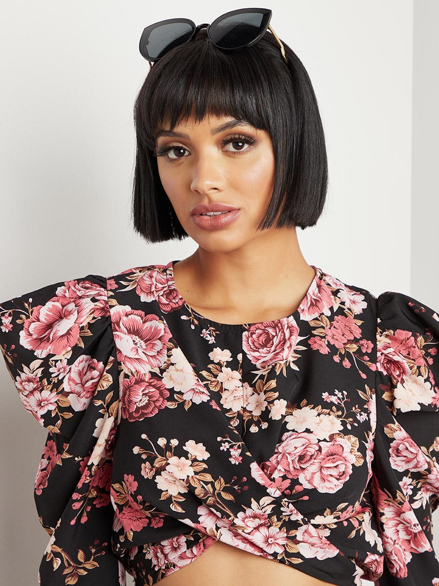 بلوزة قصيرة مطبوعة بأكمام طويلة من ستايلي-women-clothing-shirtsandblouses-blouses-image-3