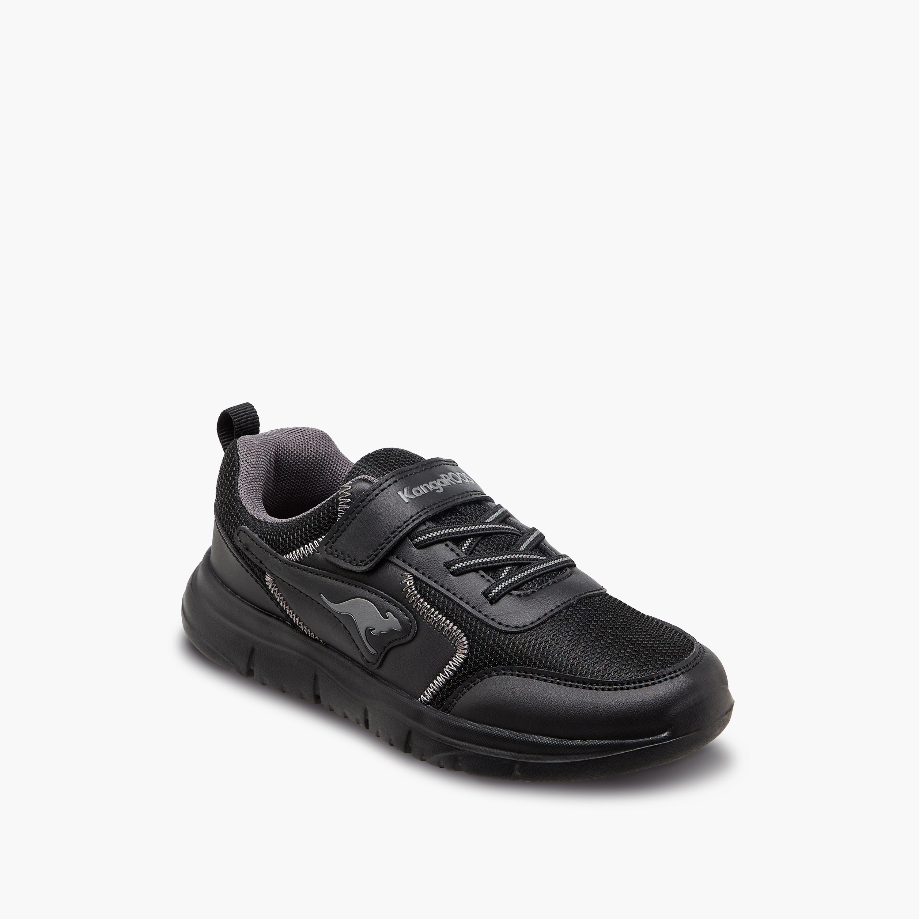 Kangaroos Boys Hook & Loop Breathable Walking Shoes-boys-shoes-sports-image-2