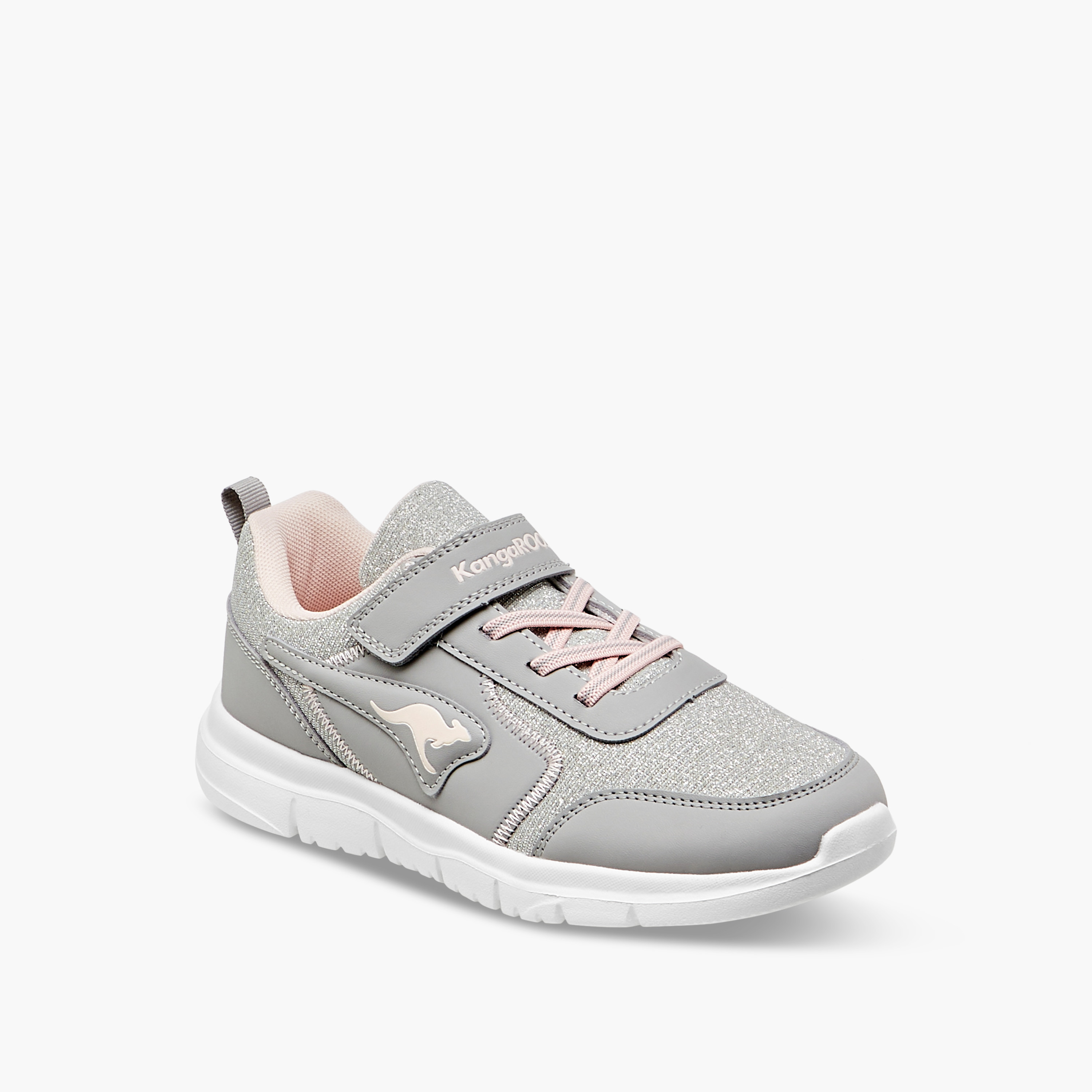حذاء مشي بشريط لاصق للبنات من كانجاروس-girls-shoes-sports-image-12