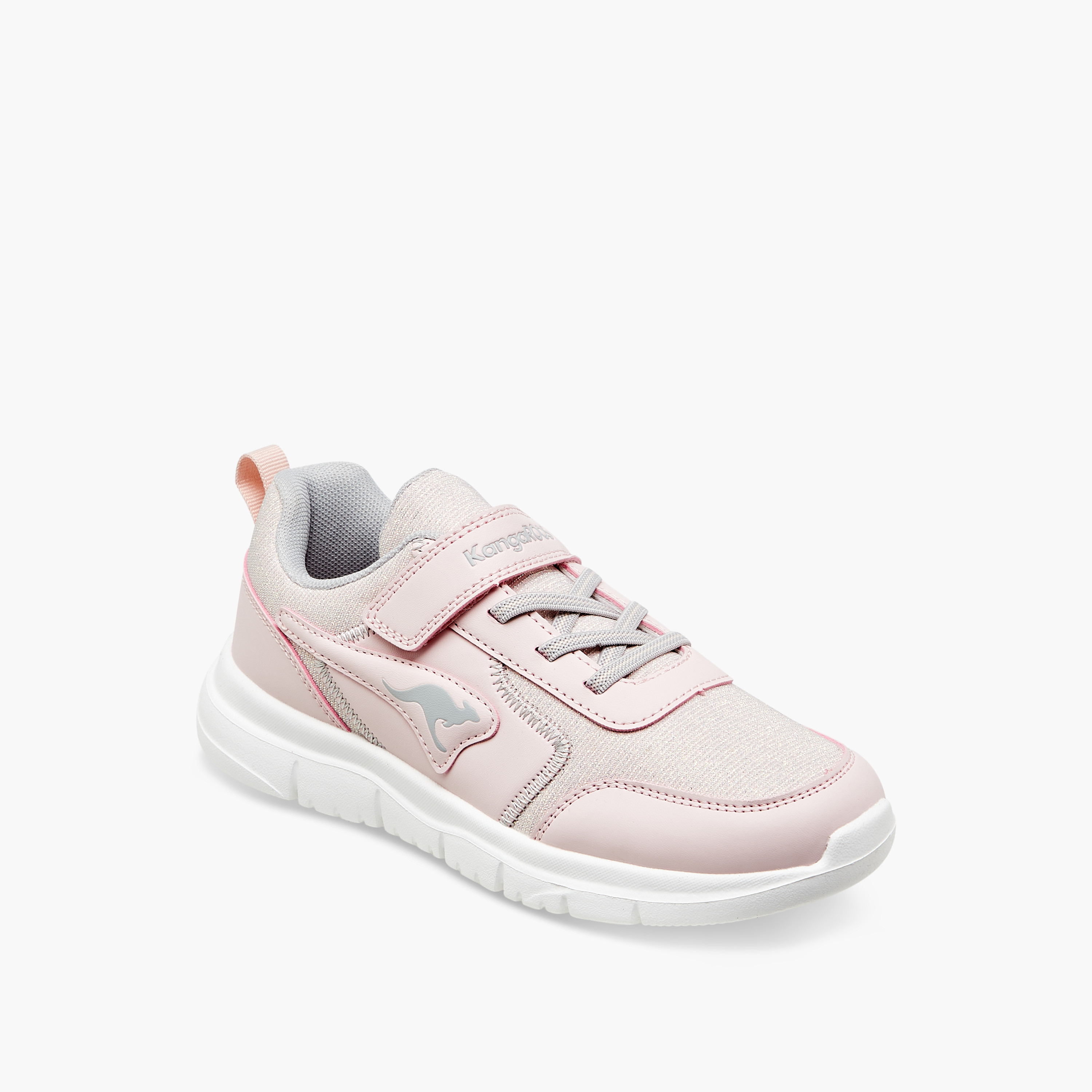 حذاء مشي بشريط لاصق للبنات من كانجاروس-girls-shoes-sports-image-2