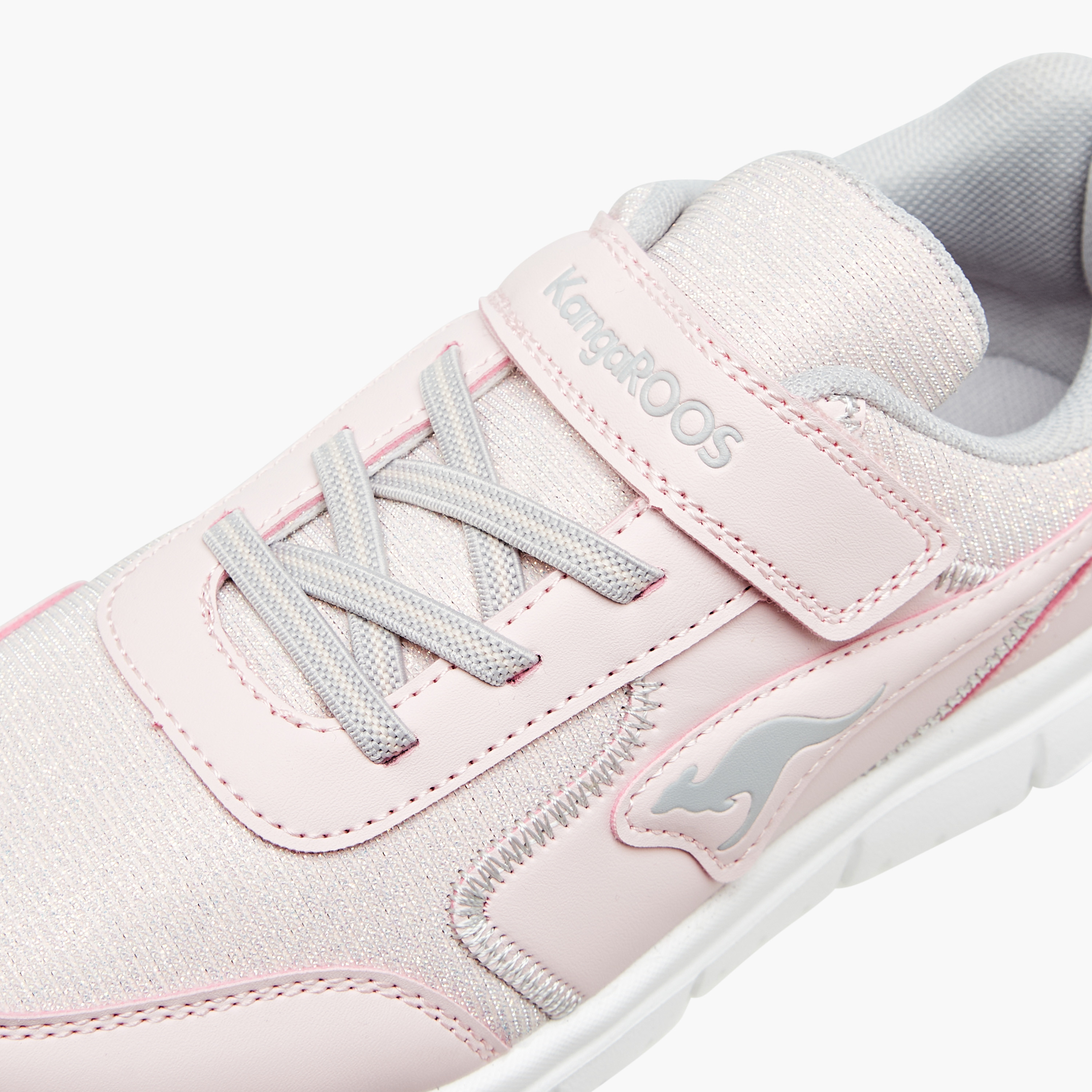 حذاء مشي بشريط لاصق للبنات من كانجاروس-girls-shoes-sports-image-4