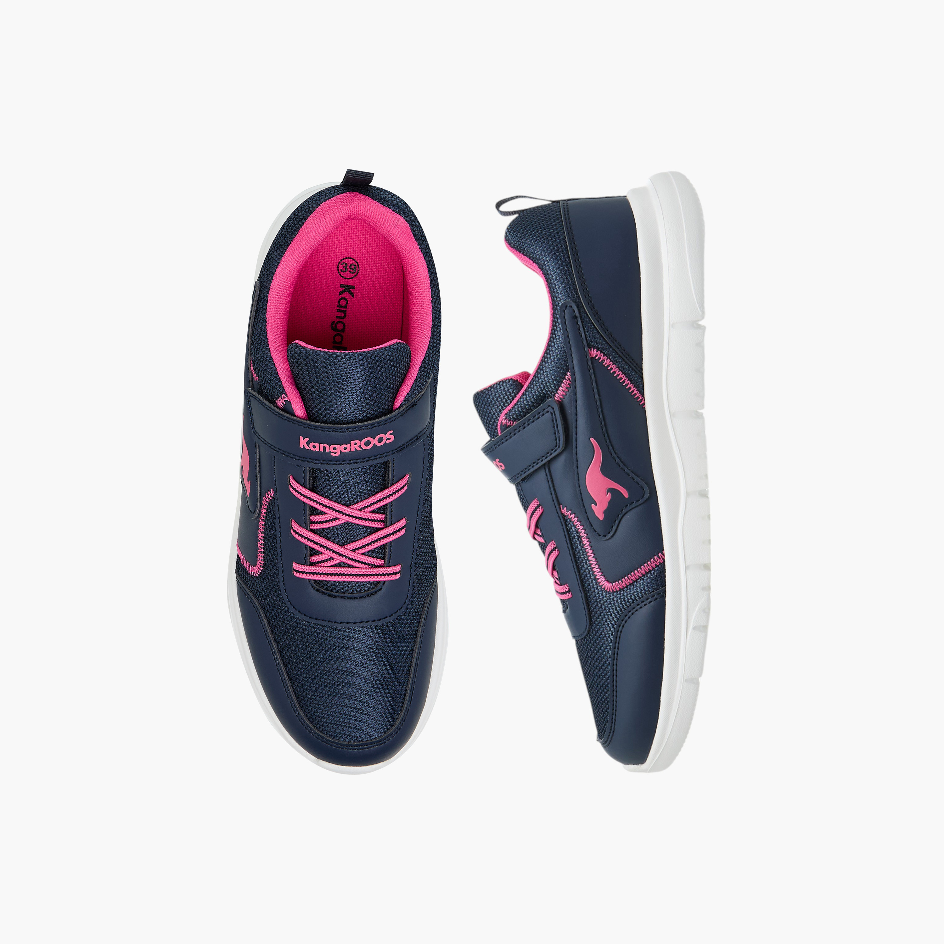 حذاء رياضي بشريط إغلاق لاصق للنساء من كانجاروس-women-shoes-sports-image-1