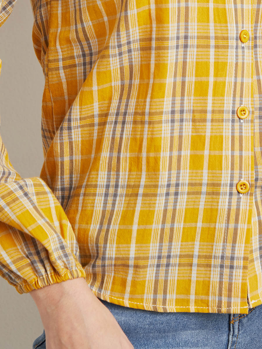 قميص مطبوع بأزرار من ستايلي-women-clothing-shirtsandblouses-blouses-image-6