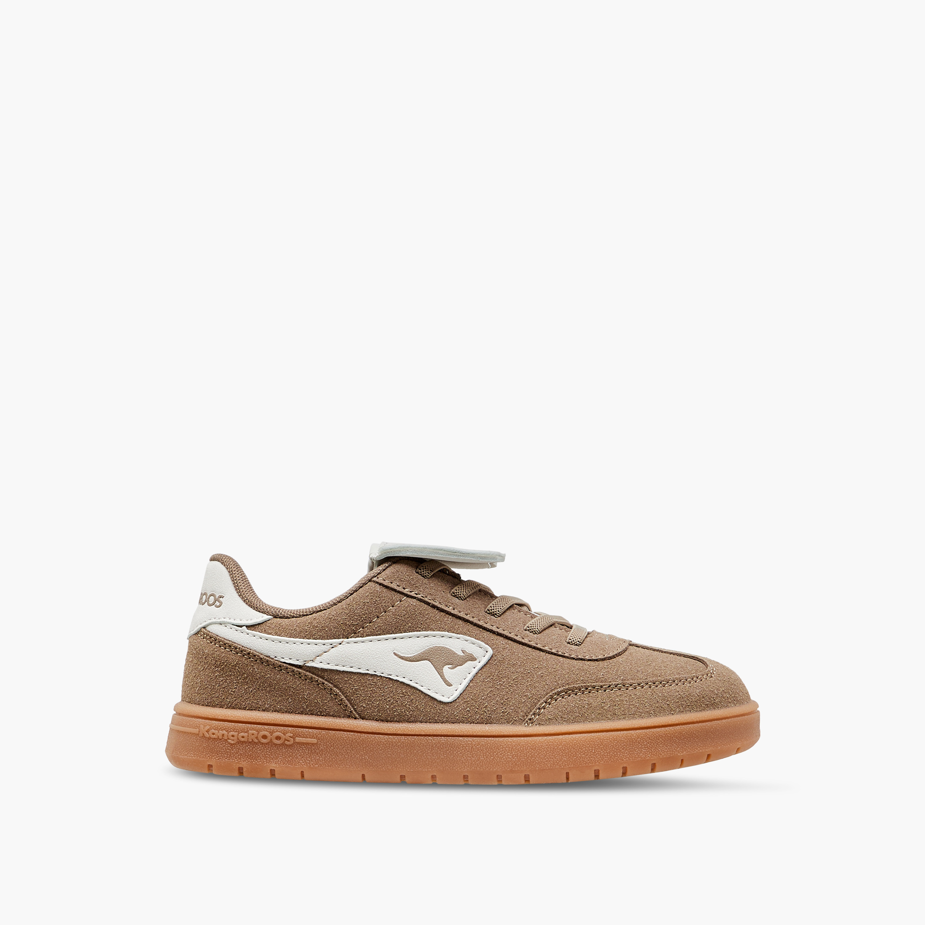 حذاء سنيكرز بشريط إغلاق لاصق وزخارف شعار للأولاد من كانجاروز-boys-shoes-sneakers-image-3