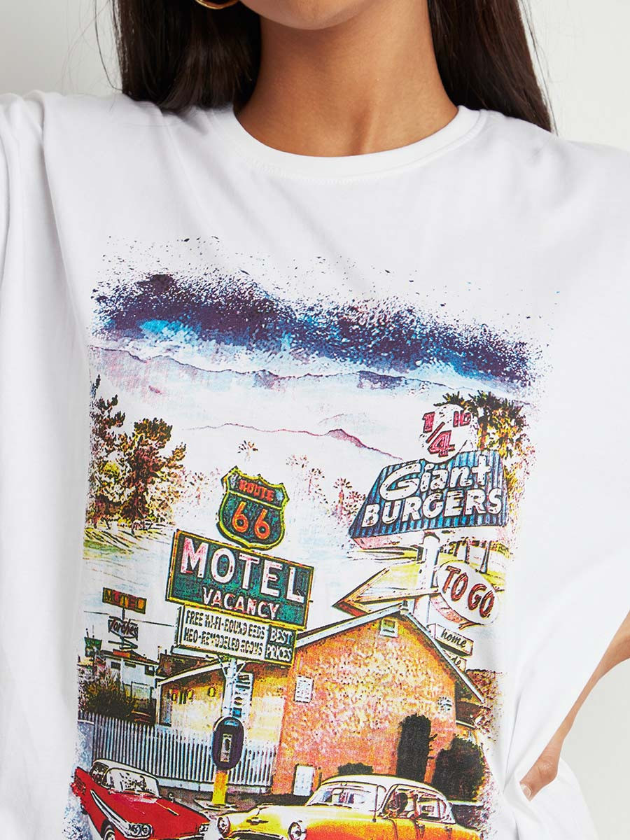 تيشيرت مطبوع بقصة واسعة-women-clothing-tshirts-image-4