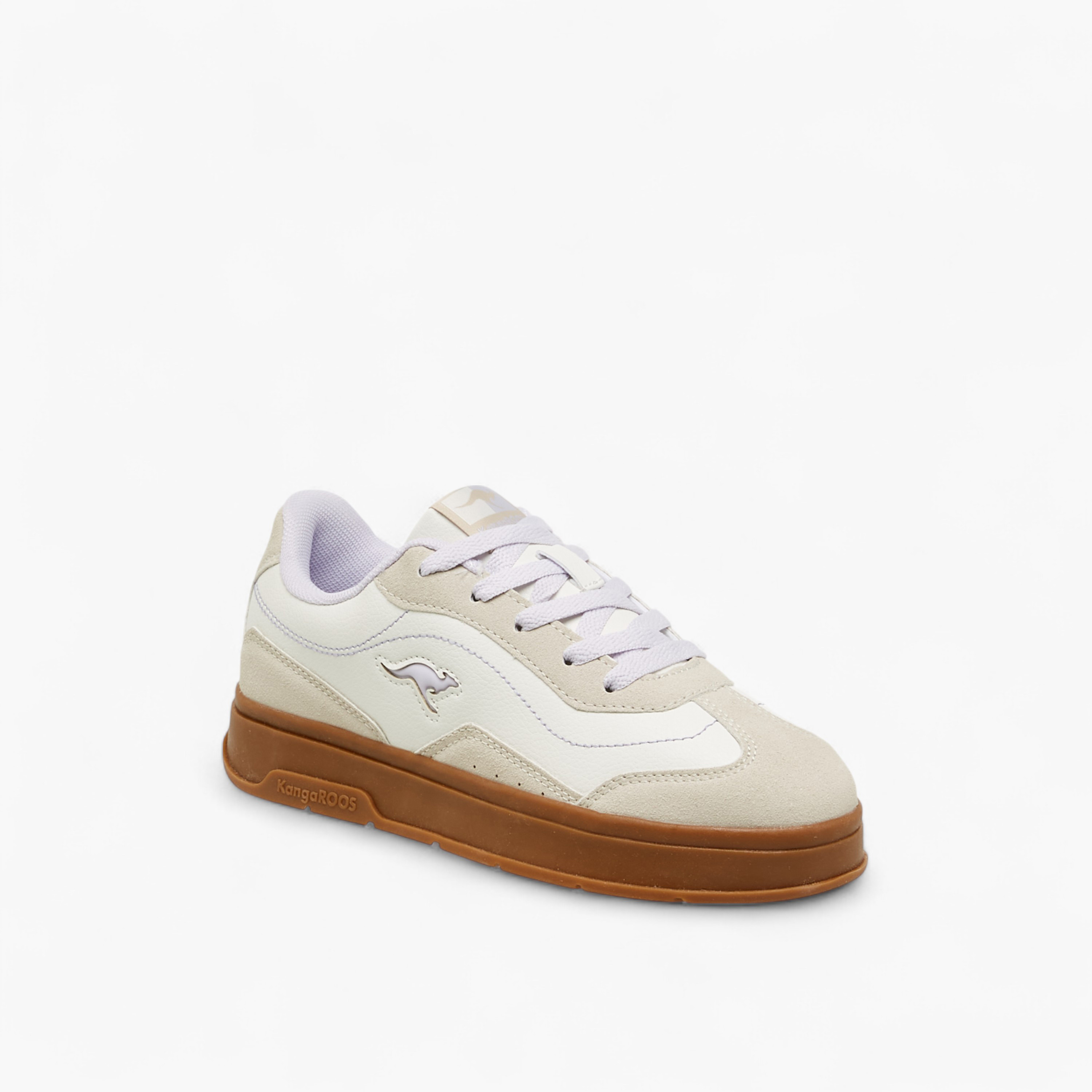 KangaROOS Girls' Panelled Lace-Up Sneakers-girls-shoes-sneakers-image-2