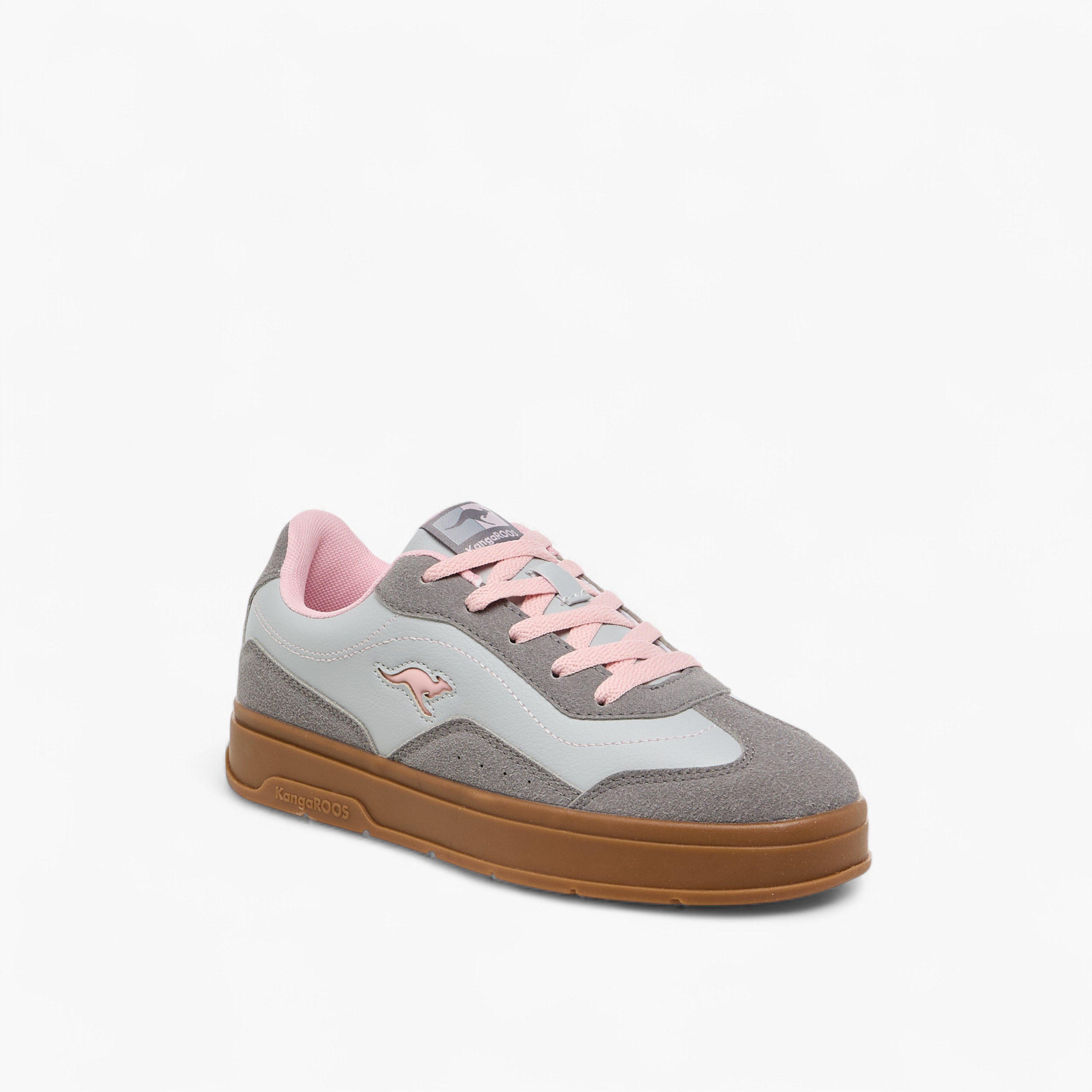 KangaROOS Women's Panelled Lace-up Sneakers-women-shoes-sneakers-image-2