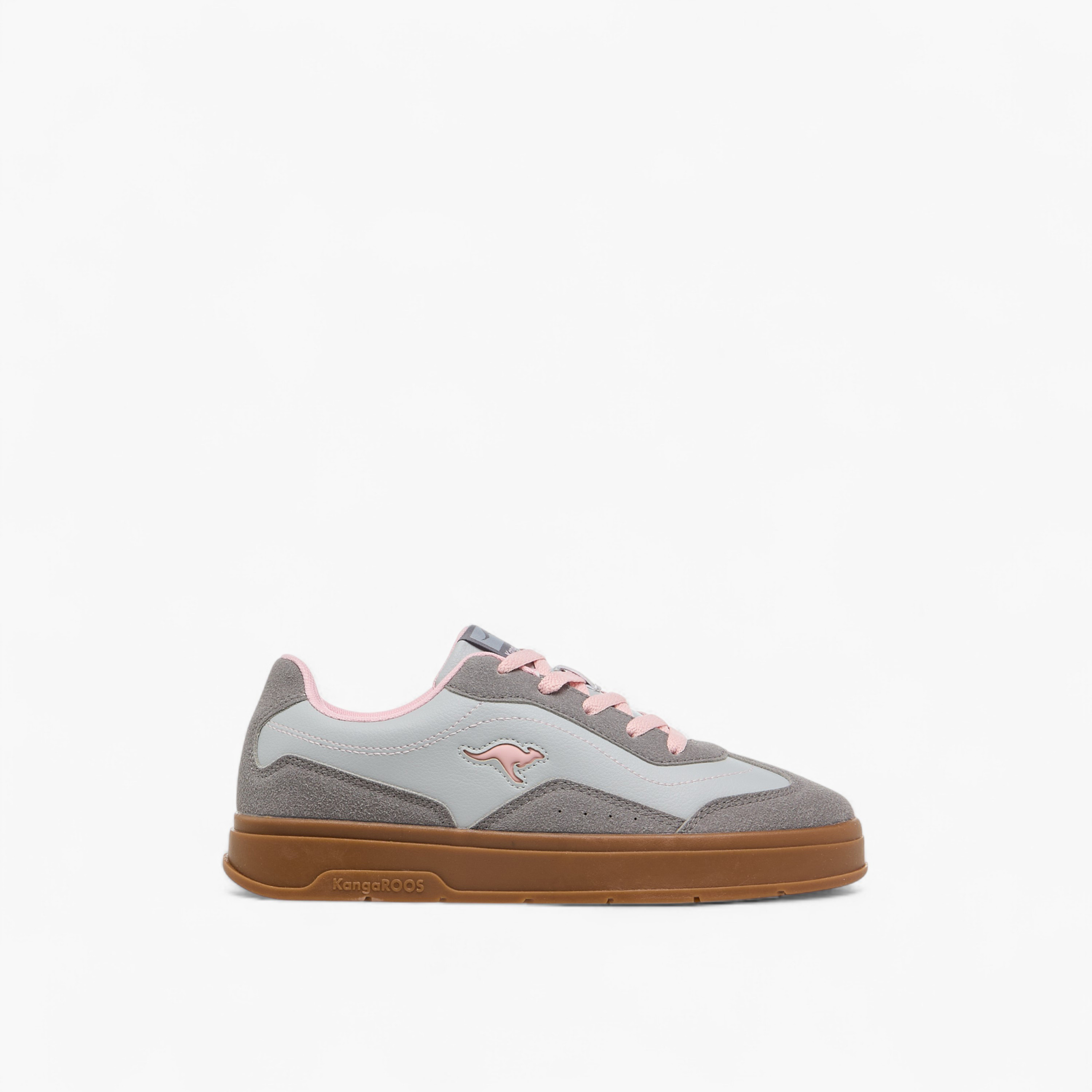 KangaROOS Women's Panelled Lace-up Sneakers-women-shoes-sneakers-image-3