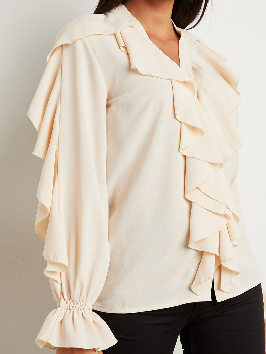 بلوزة بتفاصيل كشكش من ستايلي-women-clothing-shirtsandblouses-blouses-image-4