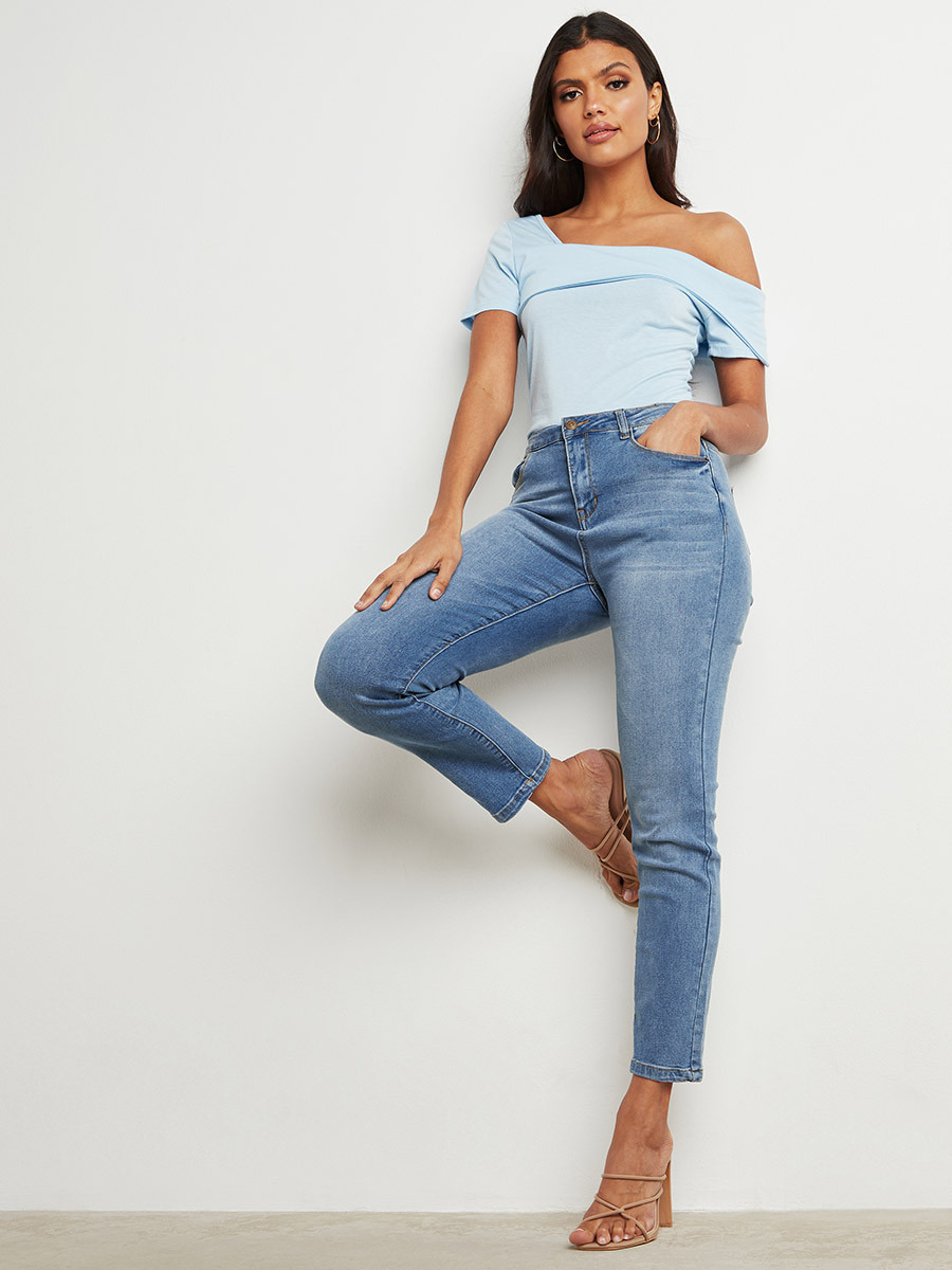 Styli Asymmetric One Shoulder Top-women-clothing-shirtsandblouses-blouses-image-2