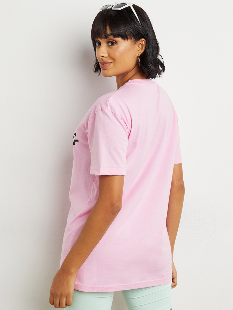 Styli Gorgeous Slogan Print Oversized T-shirt-women-clothing-tshirts-image-5
