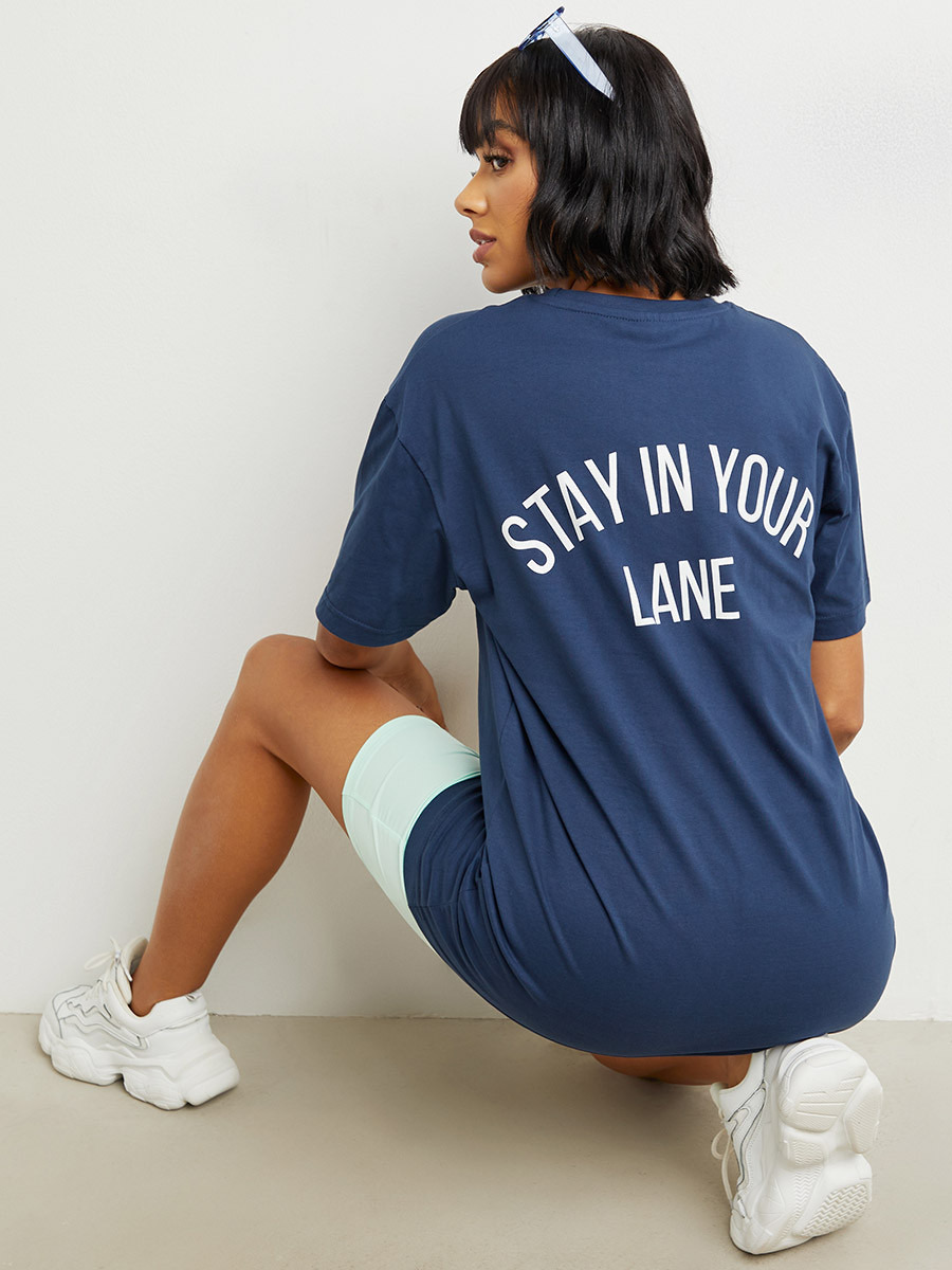 تيشيرت مطبوع بقصة واسعة من ستايلي-women-clothing-tshirts-image-1