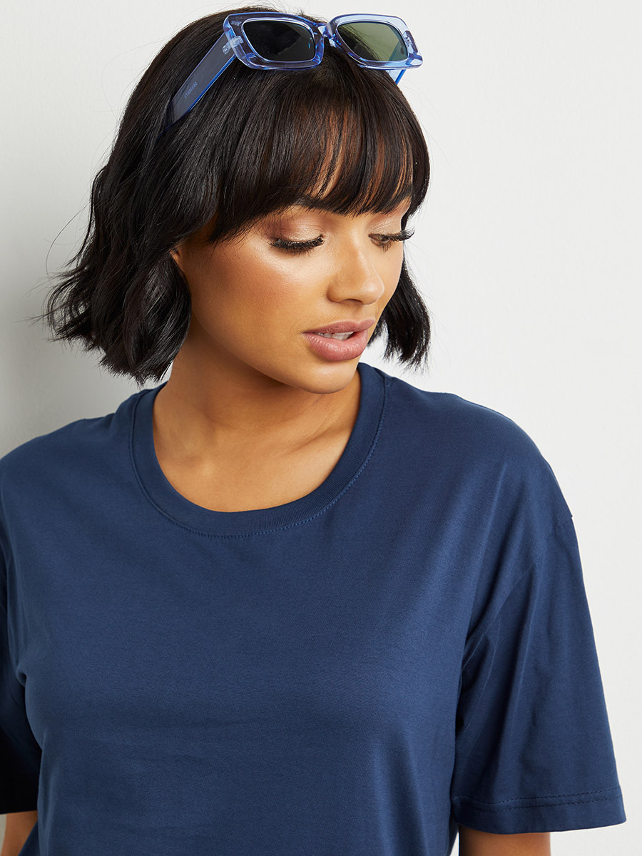 تيشيرت مطبوع بقصة واسعة من ستايلي-women-clothing-tshirts-image-6