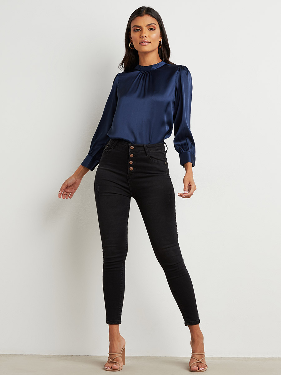 بلوزة بأكمام طويلة من ستايلي-women-clothing-shirtsandblouses-blouses-image-2