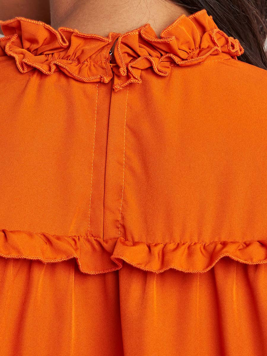Styli Ruffled High Neck Top with Long Sleeves-women-clothing-shirtsandblouses-blouses-image-5