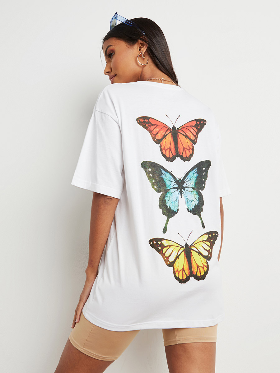 تيشيرت مطبوع بقصة واسعة-women-clothing-tshirts-image-5