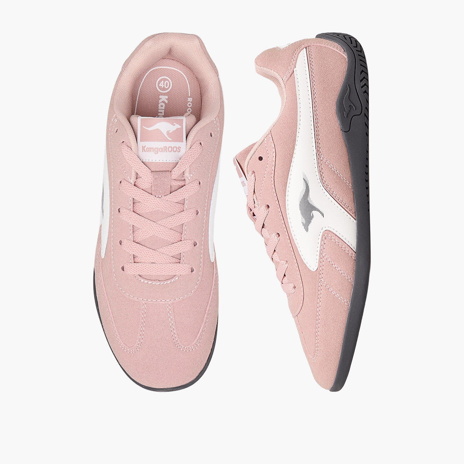حذاء رياضي برباط إغلاق للبنات من كانجاروز-girls-shoes-sneakers-image-1