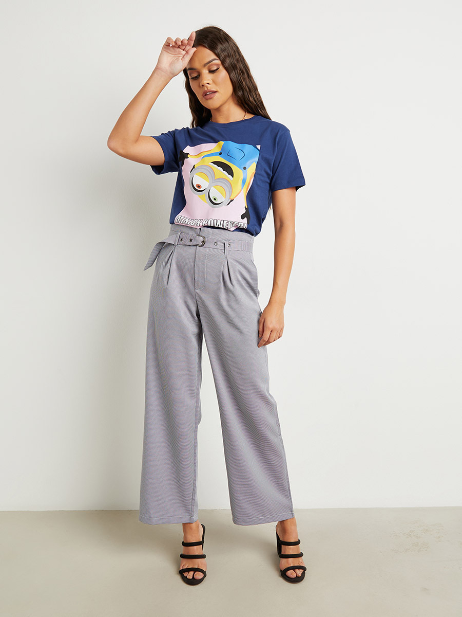 تيشيرت مطبوع بقصة واسعة من ستايلي-women-clothing-tshirts-image-2