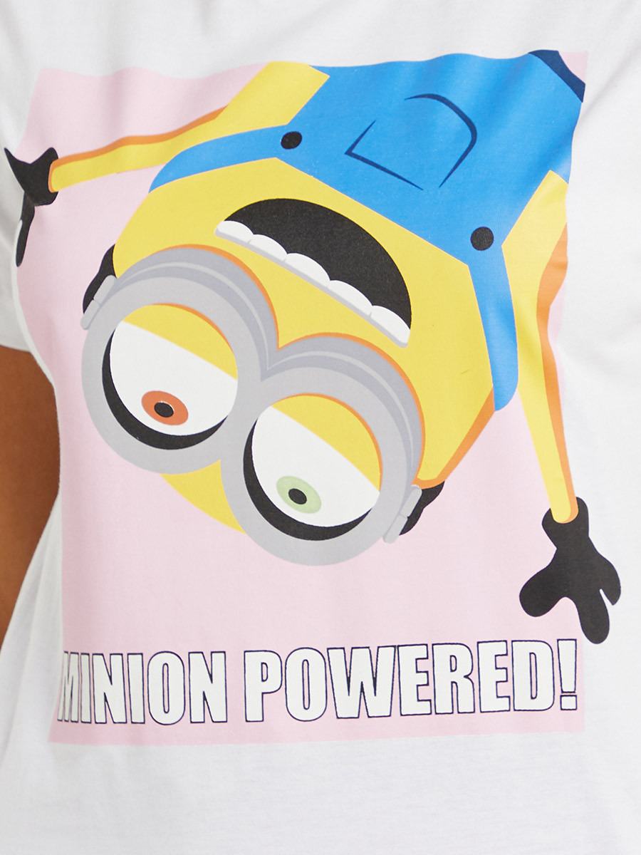 Universal Minion Printed Regular Fit T-shirt-women-clothing-tshirts-image-4