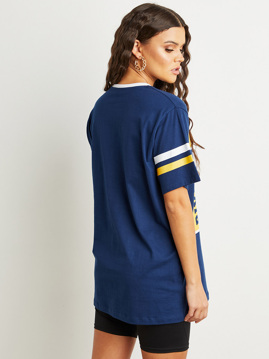 تيشيرت مطبوع بقصة طويلة  من ستايلي-women-clothing-tshirts-image-5