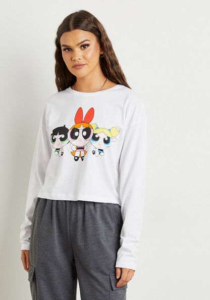Buy Women's Cartoon Network Powerpuff Girls Print Long Sleeves T-shirt Online | Centrepoint Saudi Buy Women's Cartoon Network Powerpuff Girls Print Long Sleeves T-shirt Online | Centrepoint Saudi