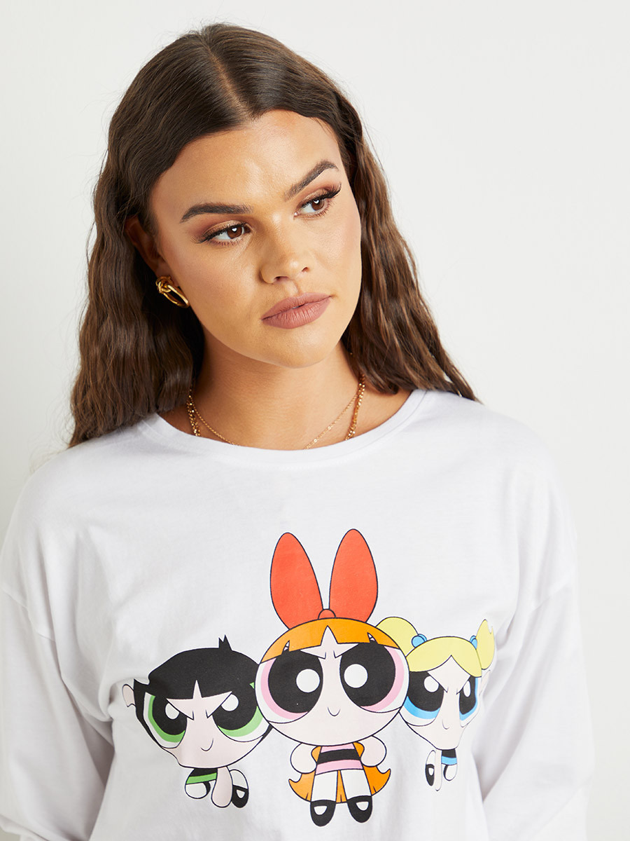 تيشيرت مطبوع بأكمام طويلة-women-clothing-tshirts-image-3