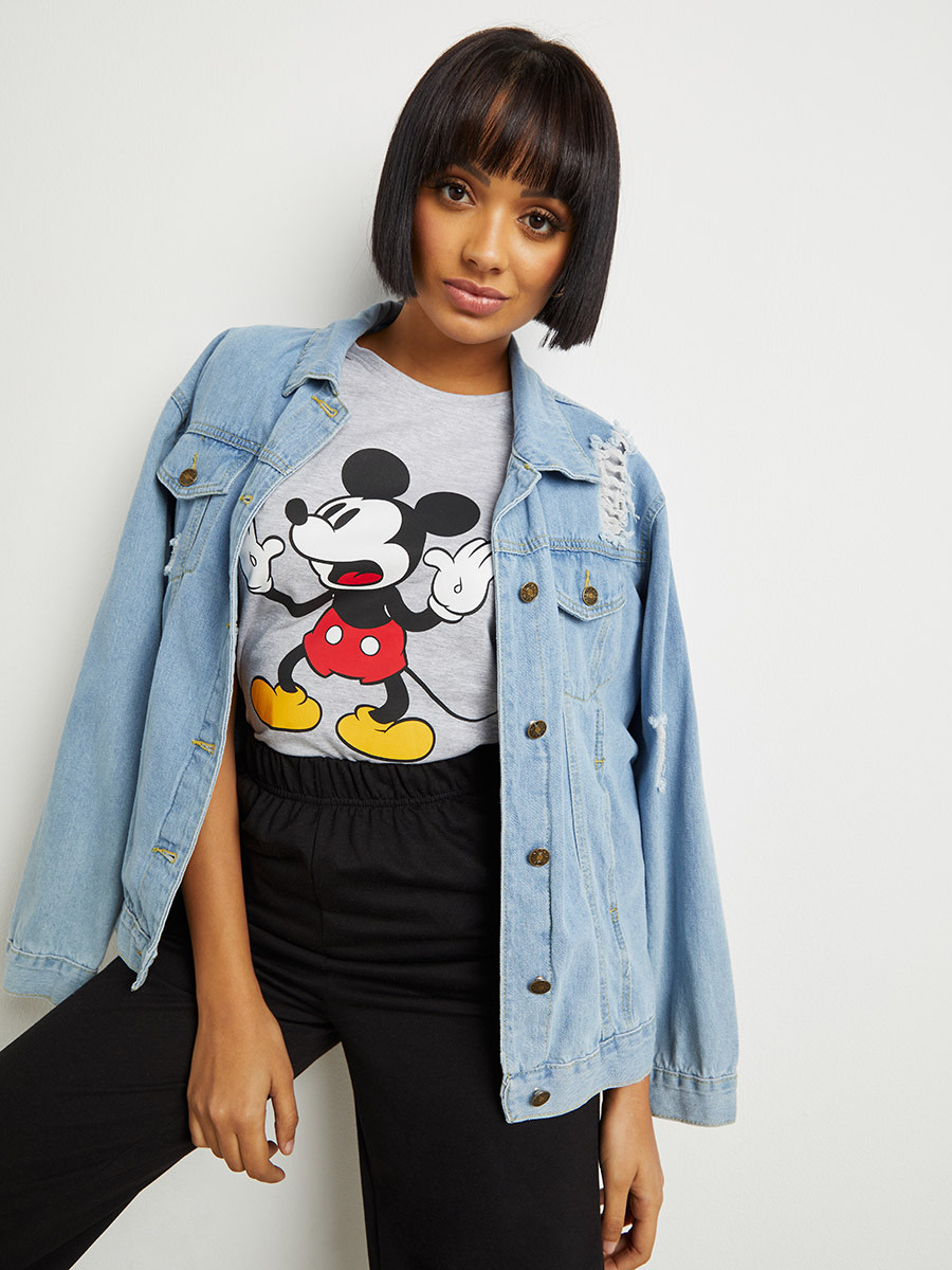 تيشيرت مطبوع بقصة واسعة-women-clothing-tshirts-image-1