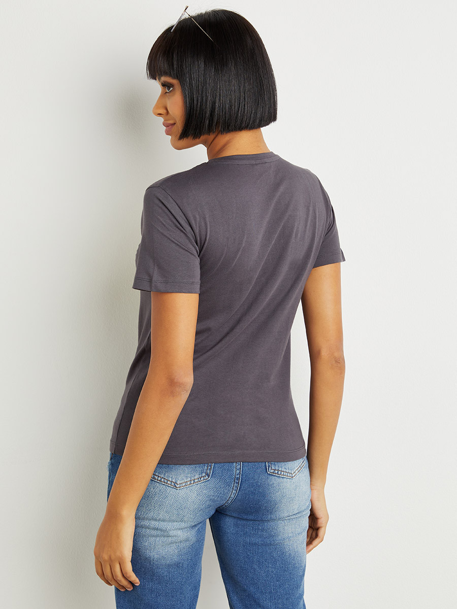 Disney Simba Printed Regular Fit T-shirt-women-clothing-tshirts-image-5