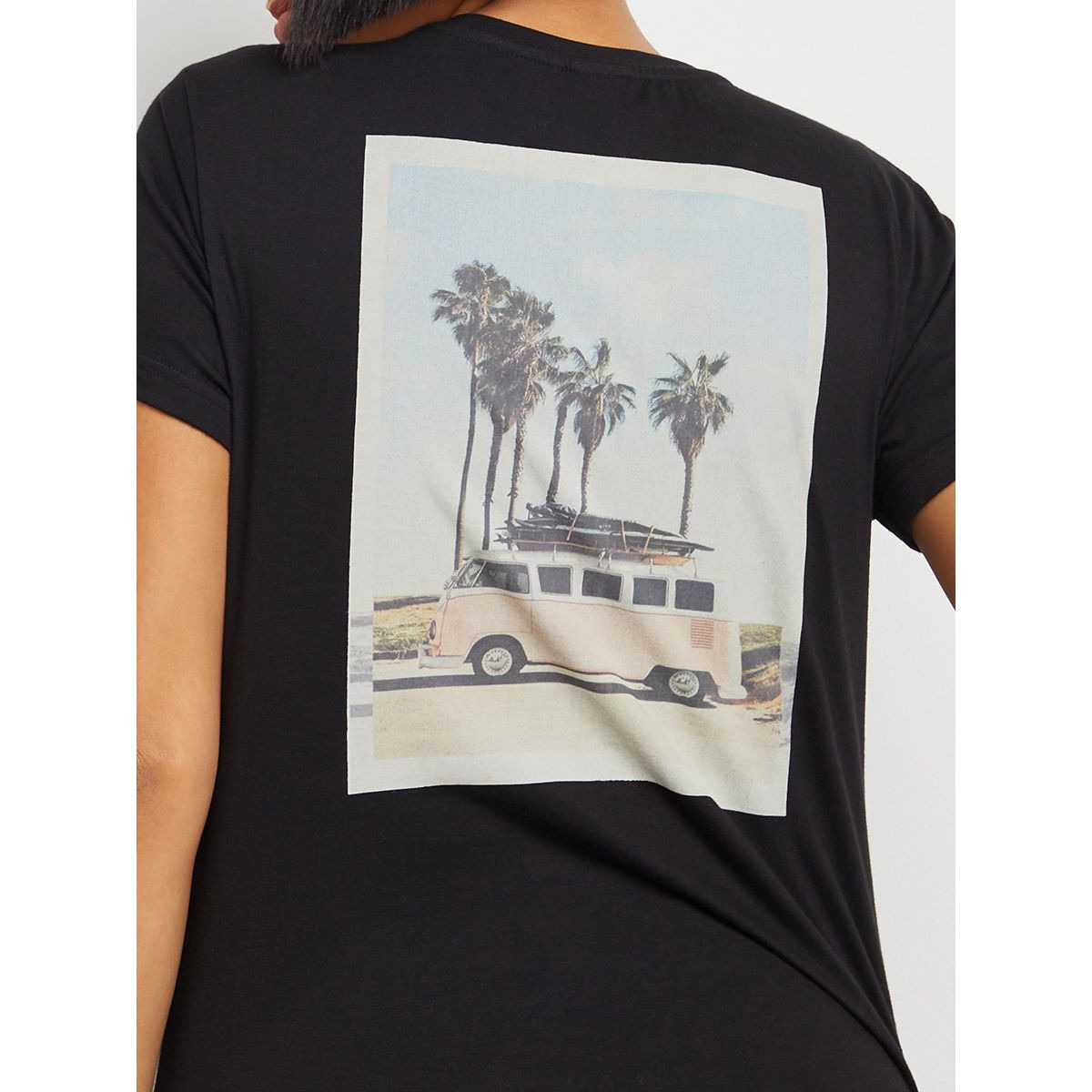 تيشيرت مطبوع بقصة واسعة من ستايلي-women-clothing-tshirts-image-4