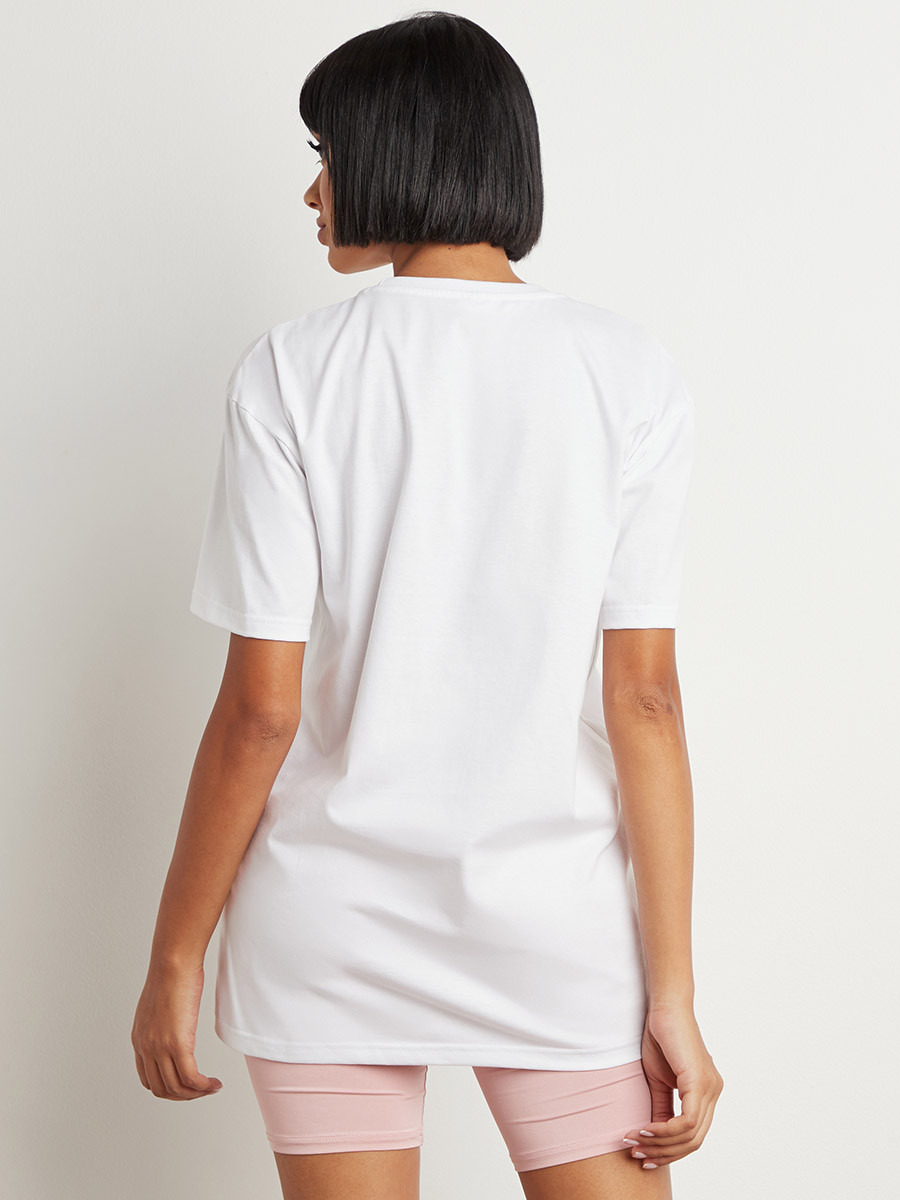 تيشيرت مطبوع بقصة واسعة من ستايلي-women-clothing-tshirts-image-4