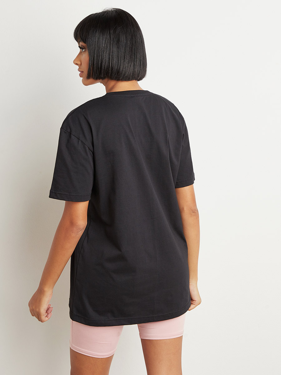 تيشيرت مطبوع بقصة واسعة من ستايلي-women-clothing-tshirts-image-5