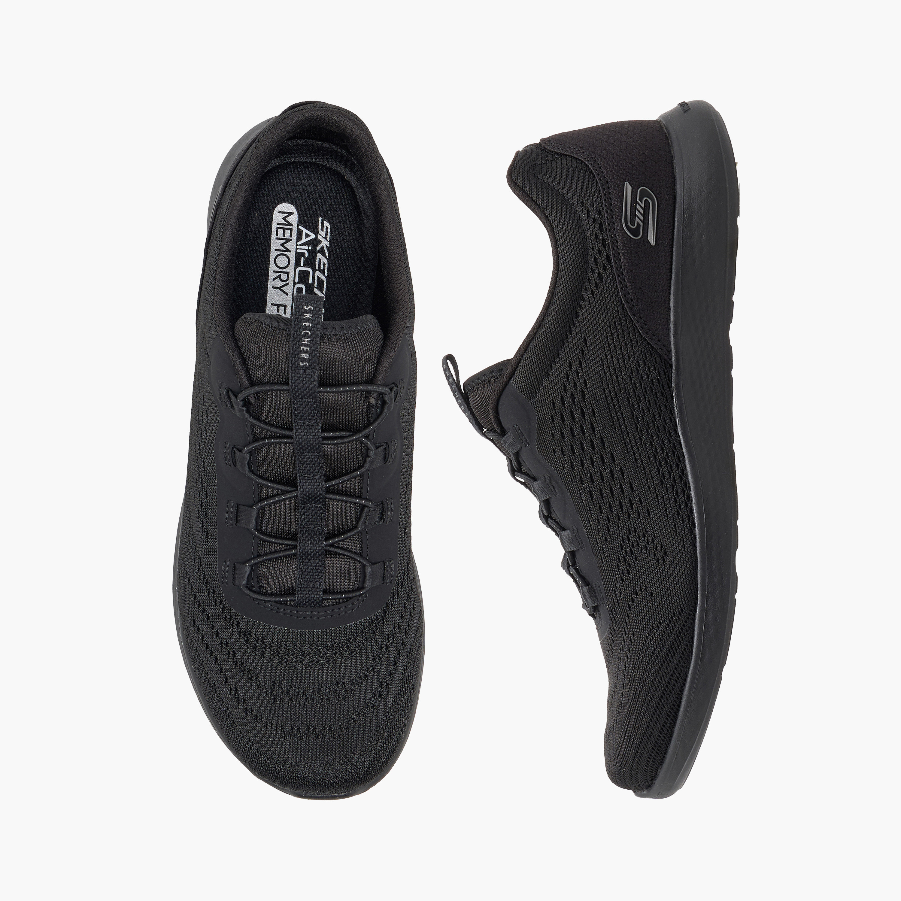 Skechers Women's Vapor Foam Lite Bungee Lace Low Ankle Sneakers 104491 | OE-sports-women-shoes-image-6