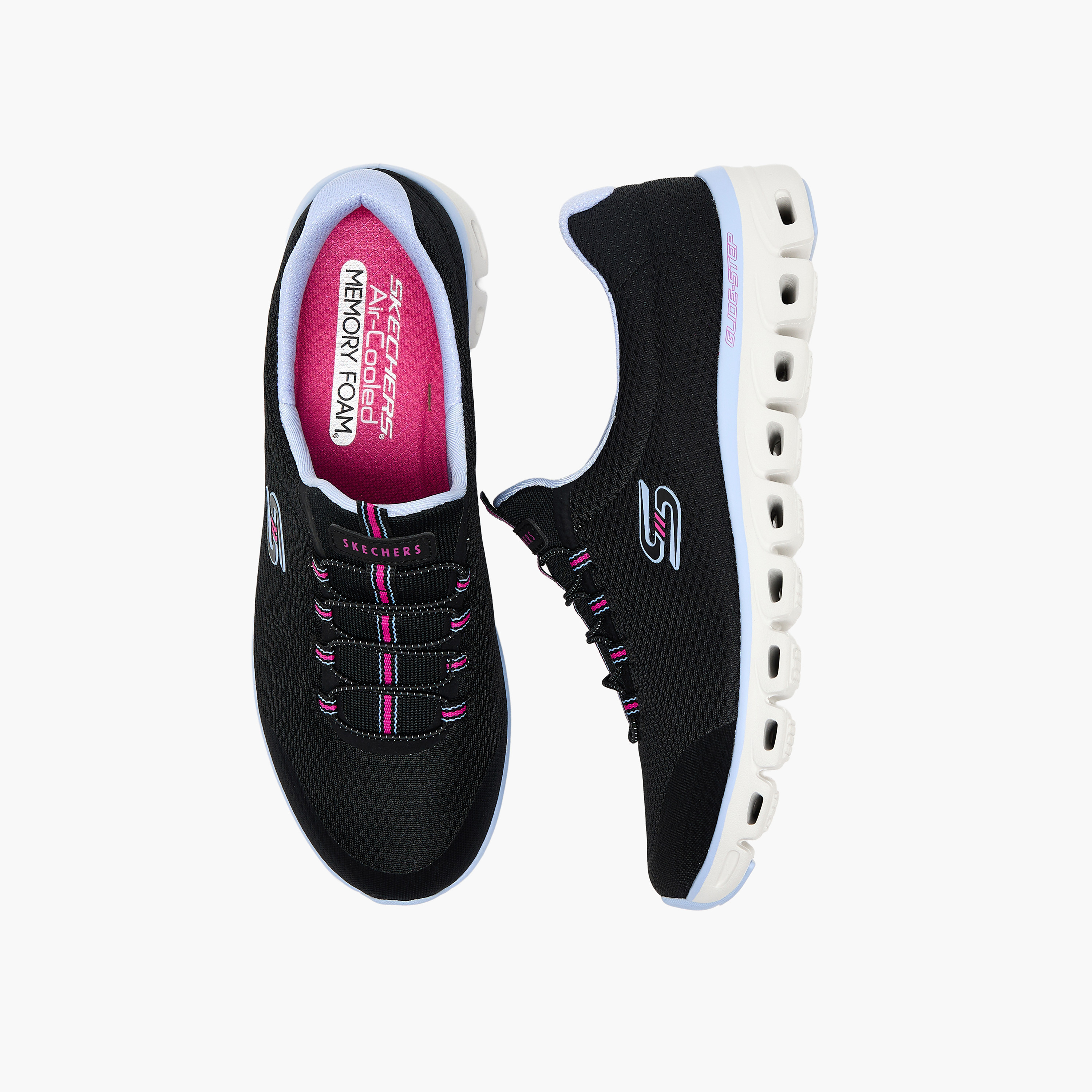 سكيتشرز- حذاء جري للنساء سهل الارتداء غلايد-ستيب 104554 | OE-sports-women-shoes-image-6
