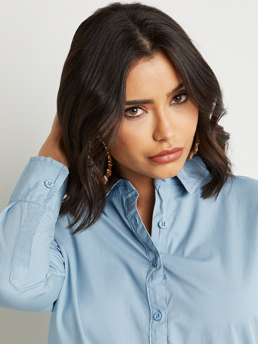 قميص مطبوع بقصة واسعة من ستايلي-women-clothing-shirtsandblouses-blouses-image-7