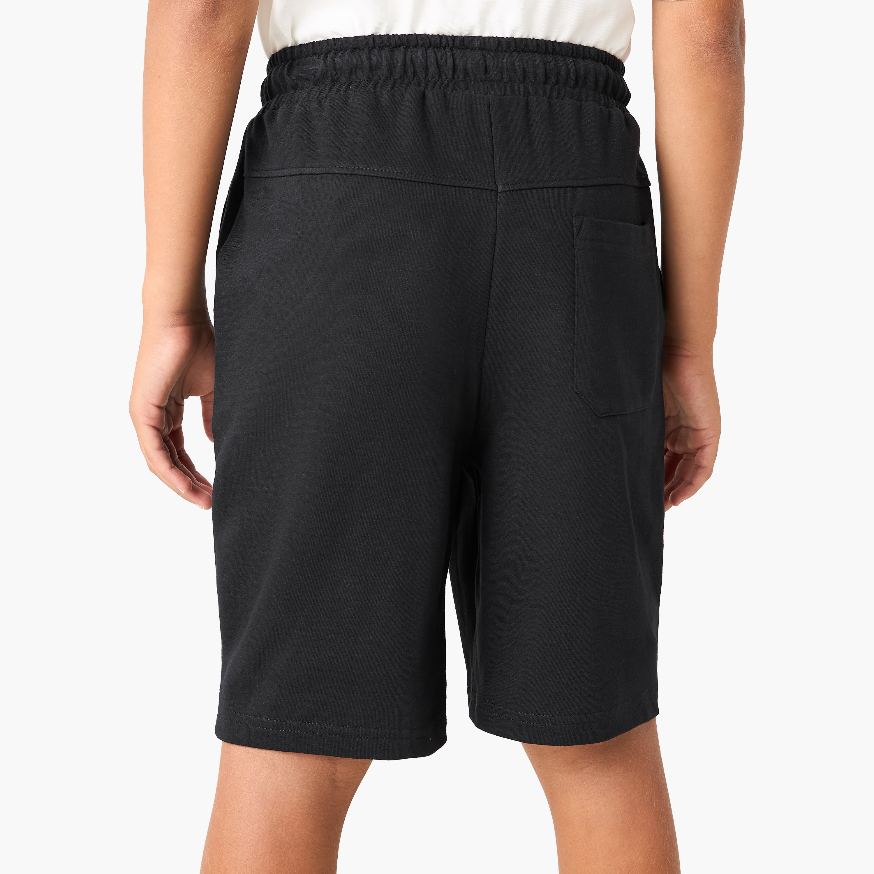 شورت بطبعات شعار بلاي ستيشن ورباط إغلاق وجيوب-boys-clothing-bottoms-shorts-image-2