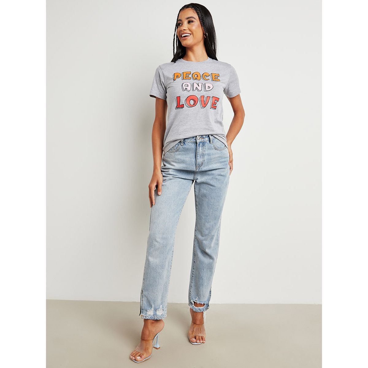 تيشيرت بطبعة كتابة من ستايلي-women-clothing-tshirts-image-2