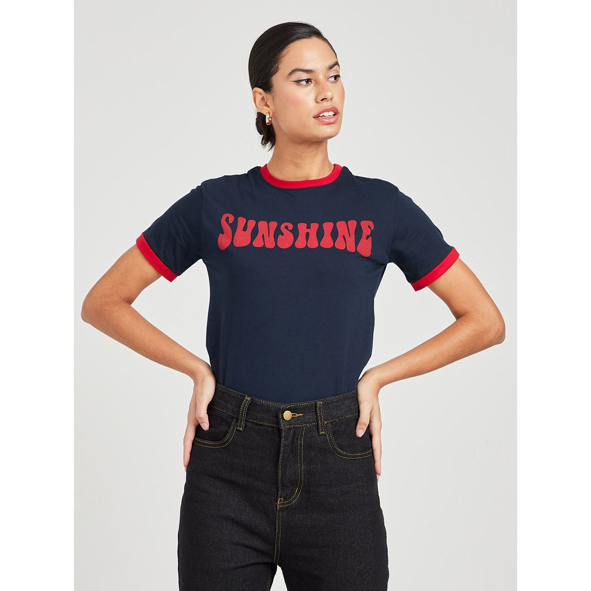 تيشيرت باكمام قصيرة من ستايلي-women-clothing-tshirts-image-1
